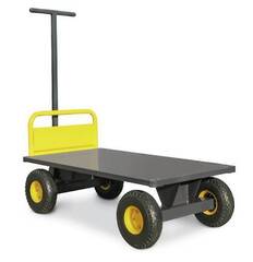 Тележка с поворотной осью Walzmatic 2000L. Пенополиуретановые колеса