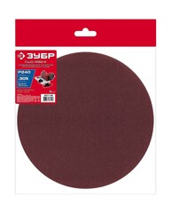 ЗУБР СШД-1050-К 305 мм, Р240, шлифовальный круг на липучке, 3 шт. (35671-240)