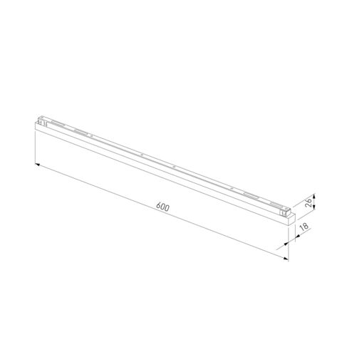 Магнитный трековый светильник Elektrostandard Line Magnetic 85527/01 24W 4000K латунь