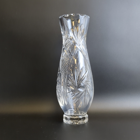 Хрустальная ваза для цветов - СССР