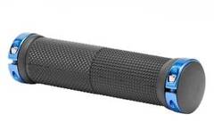 Грипсы XH-G59BL,130 mm черно-синие/150131