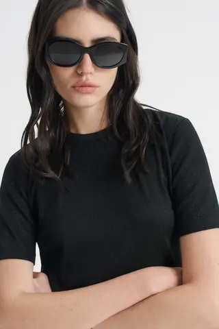 Футболка с люрексом