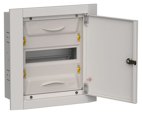 TITAN 5 Корпус мет. ЩРв-12 (1х12) 380х365х130 IP31 сер IEK