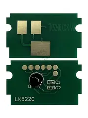 Чип TK-5240C для Kyocera M5526/P5026, голубой. Ресурс 3000 стр.