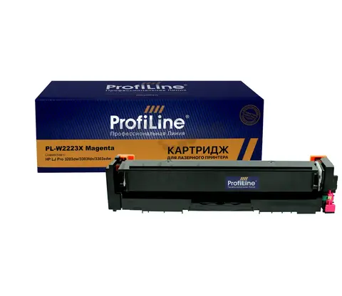 Картридж PL-W2223X для принтеров HP LJ Pro 3203dw/3303fdn/3303sdw Magenta 2500 копий ProfiLine