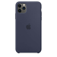 Силиконовый чехол для iPhone 11 Pro Max Midnight Blue