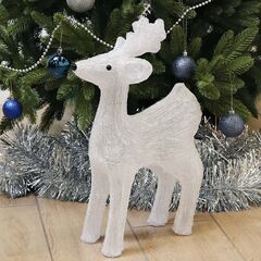 Н.г Фигурка дек. Олень 31*52см, 60LED, 220В Y4-3070