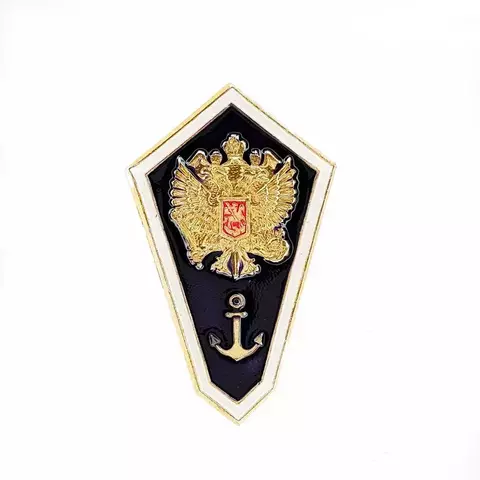 Знак ромб (гробик) Среднее морское учебное заведение