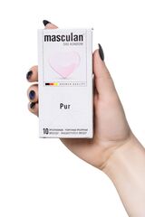 Супертонкие презервативы Masculan Pur - 10 шт. - 