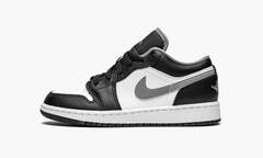 Air Jordan 1 Low GS "Black / White / Grey"