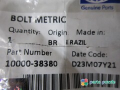 Болт крепления демпфера / BOLT METRIC АРТ: 10000-38380