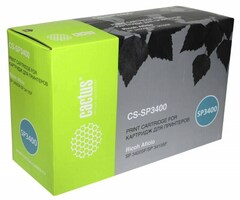 Картридж лазерный Cactus CS-SP3400 407648 черный (5000стр.) для Ricoh Aficio SP 3400/3410/3410dn;SP 3510/3510dn