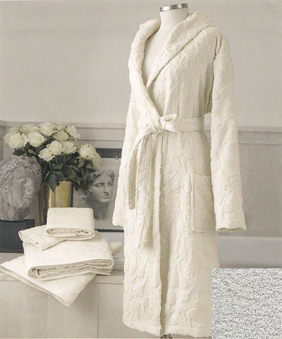 Халат махровый Blumarine Cometa серый