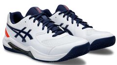 Теннисные кроссовки Asics Gel-Dedicate 8 Clay - white/blue expanse