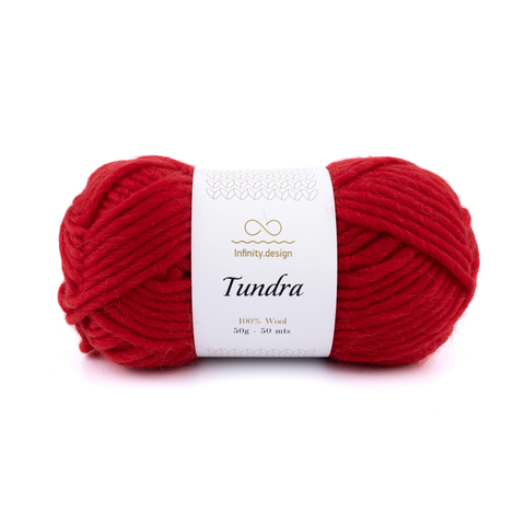 Пряжа Infinity Tundra 4219 красный