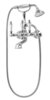 Cezares DIAMOND-VD-01-Sw-N DIAMOND-VD-01-Sw-N Смеситель для ванны с ручным душем, исполнение хром, ручки Swarovski Nero