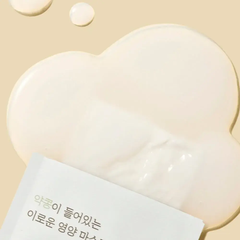 Питательная тканевая маска с чёрной соей, Round Lab Soybean Nourishing Sheet Mask, 27 мл