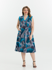 4532 Сарафан на пуговицах