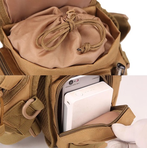 Картинка сумка на бедро Skully Tactic RWZS72 black - 11