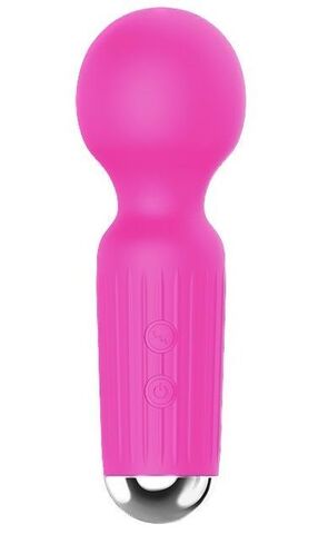 Розовый перезаряжаемый мини-wand Sweetie Wand - CNT CNT-060037P