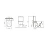 Vitra 7044B003-0075 *Унитаз Integra Rim-ex Open-Back