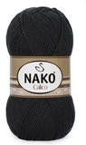 Пряжа Nako Calico 217 черный
