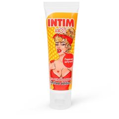 Возбуждающий гель-лубрикант INTIM HOT LIMITED EDITION - 50 гр. - 