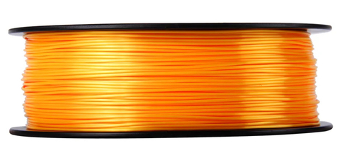 Катушка пластика eSilk-PLA Esun, 1.75 мм, 1 кг, темно-желтая