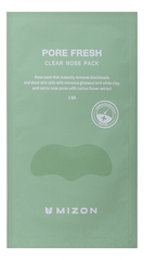 MIZON  Патчи для носа очищающие-  Pore Fresh Clear Nose Pack , 1шт