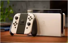 Игровая приставка Nintendo Switch OLED 64 ГБ, белый