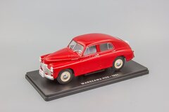 Warszawa M20 red 1:24 Legendary Soviet cars Hachette #86