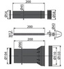 Комплект дополнительных принадлежностей Alcaplast M900