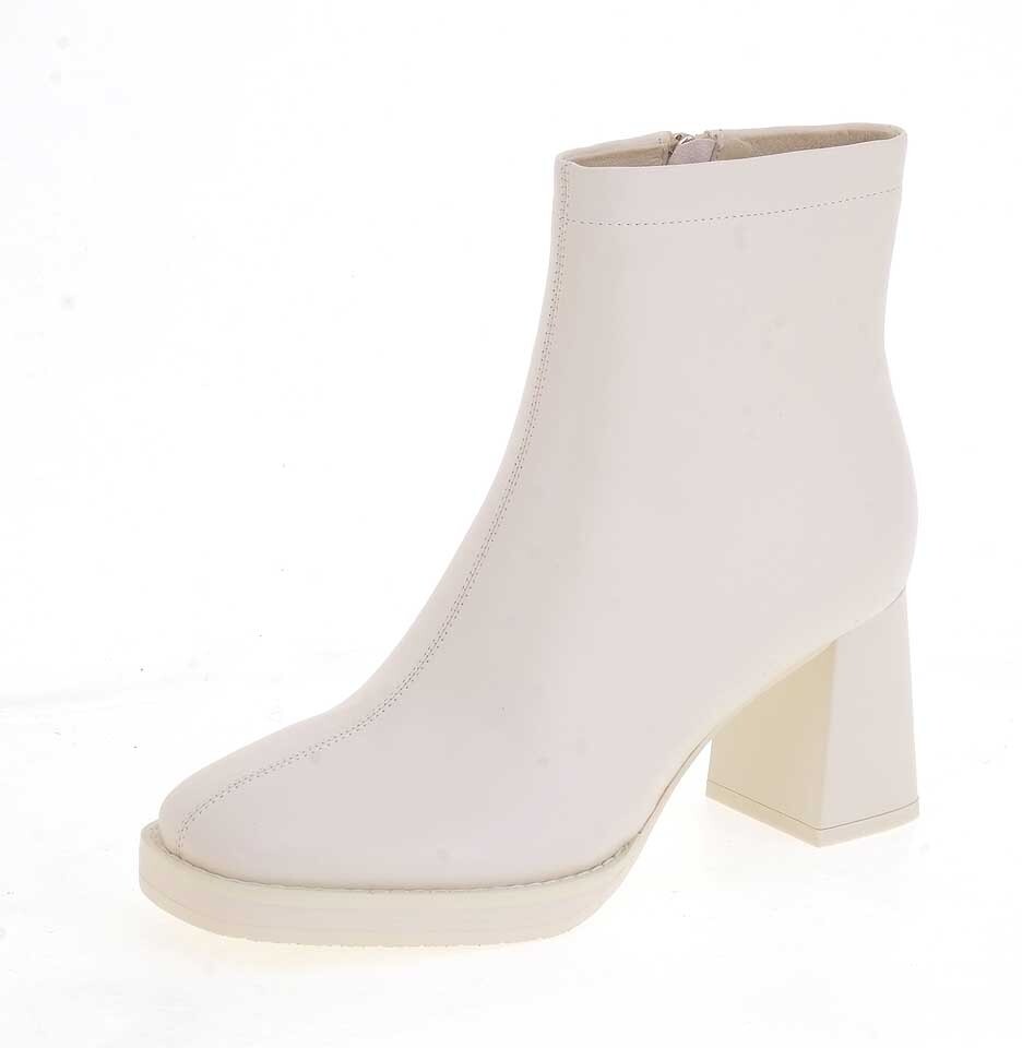 Ботильоны женские BERKONTY S298-1-2 молочные