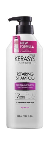 Восстанавливающий шампунь для поврежденных волос Kerasys Hair Clinic System Repairing Shampoo