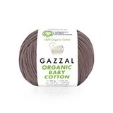 Пряжа Gazzal Organic Baby Cotton 433 сухая роза