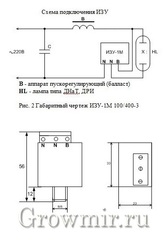 ИЗУ 1М 4,6 70-400W универсальное