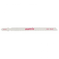 Полотна для электро лобзика по дереву, 3 шт, T311C, 100 x 2, 75 мм, HCS Matrix, 78220