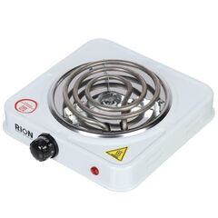 Плита электрическая Rion 1000Вт 1 конфорка спираль белая