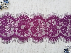 Кружево Французское, ш. 10,5 см, лиловый