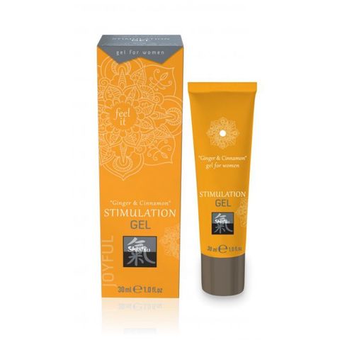 Возбуждающий интимный гель STIMULATION GEL Ginger & Cinnamon - 30 мл. - Shiatsu 67212