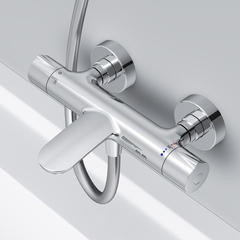 Смеситель для ванны и душа с термостатом AM.PM Like - F8050000