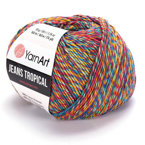 Пряжа YarnArt Jeans Tropical цвет 612