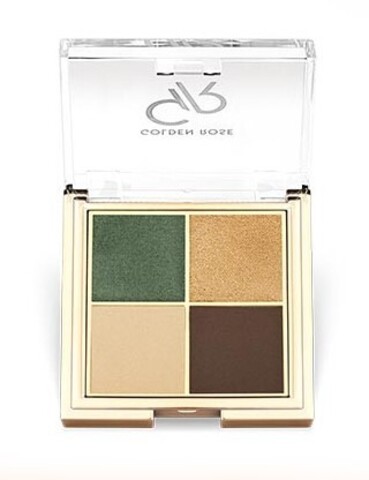 Golden Rose Тени для век QUATTRO EYESHADOW PALETTE 02 ROYAL JUNGLE