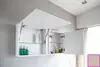 BelBagno BB1000PAC/TL LUCE Зеркальный шкаф c одной подъёмной дверью, Tortora Lucido, BB1000PAC/TL