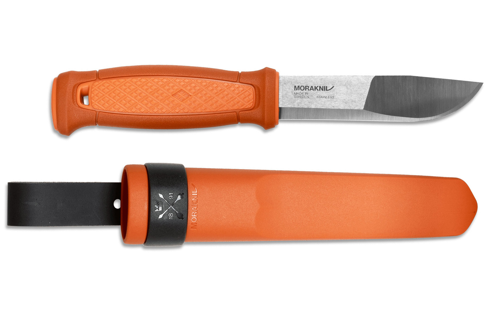 Morakniv Kansbol knife, muovituppi, burnt orange 13505