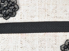 Лента окантовочная (стропа) 7,5 гр/м, ш. 22 мм, чёрный