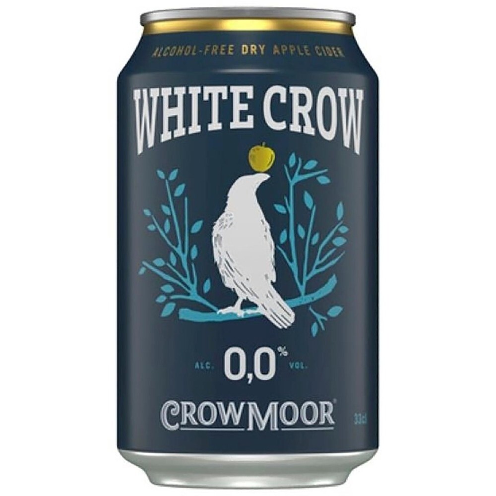 Яблочный сидр Crowmoor White Crow Dry Apple Alkoholiton Siideri 0,0 %  Tolkki 0,33 L – купить за 479 ₽ с доставкой из Финляндии