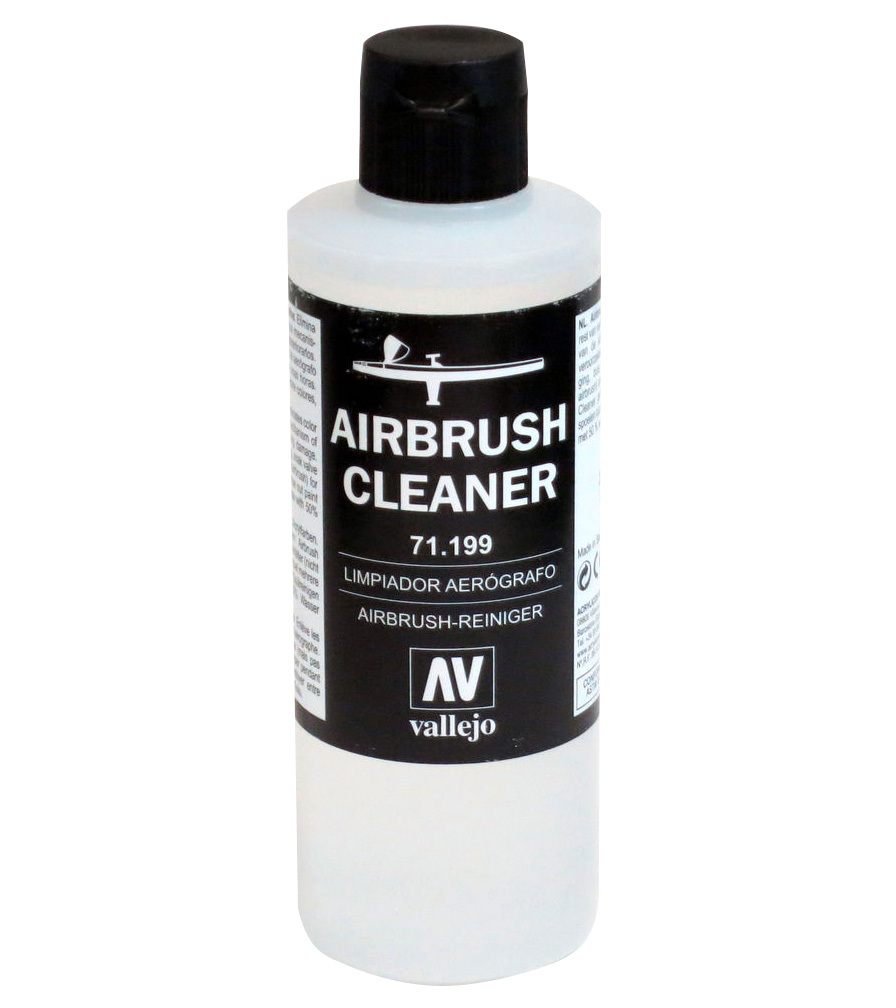 71.199 Vallejo Airbrush Cleaner 200ml (Очиститель аэрографа)