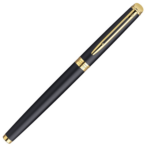 Waterman Hemisphere - Mars Black GT, ручка-роллер, F, BL