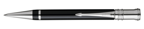 Ручка шариковая Parker Duofold K89, Black PT (S0690650)